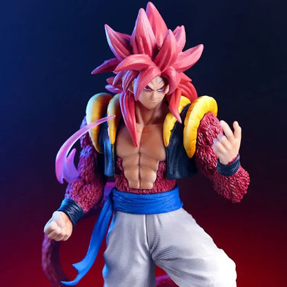 Figura Dragon Ball 25cm | Gogeta Super Saiyan 4, la icónica fusión de Son Goku y Vegeta en Super Saiyan 4. Un modelo coleccionable dinámico y detallado que hará las delicias de los fans de Dragon Ball 