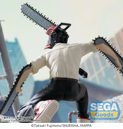 14-15cm Figurine Originale SEGA PM Chokonose Chainsaw Man | Modèles en PVC représentant Power, Denji et Hayakawa Aki. Parfaites comme cadeaux, décorations de bureau ou objets de collection pour les fans de l'anime Chainsaw Man