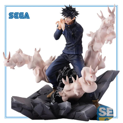 19cm Figurine Originale Genuine SEGA Jujutsu Kaisen | Figurine de Fushiguro Megumi en action, fabriquée par SEGA. Statue en PVC idéale pour les collectionneurs et comme cadeau