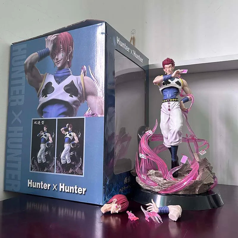 35cm Figurine  Hunter X Hunter | Statue de collection impressionnante représentant Isoka, le célèbre antagoniste charismatique de Hunter x Hunter. Cette figurine est un modèle de collection détaillé et de haute qualité idéale pour les fans d'anime