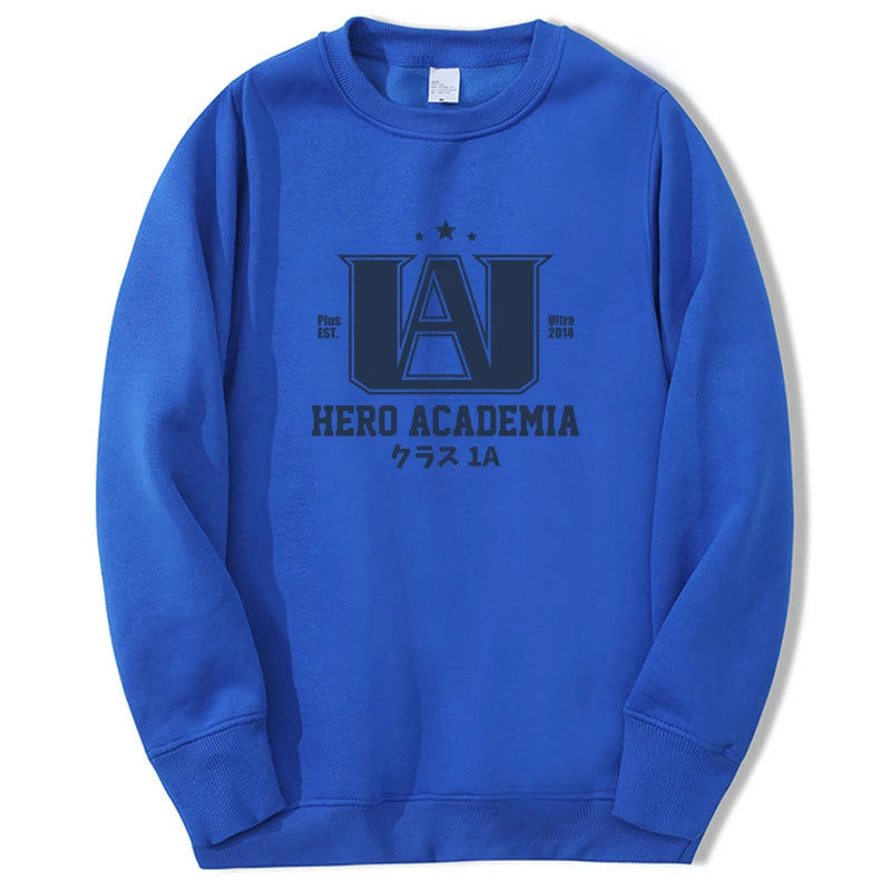 My Hero Academia Hoodie | Sweat à capuche unisexe inspiré de Bakugou Katsuki et Boku No Hero Academia. Design graphique, coupe décontractée, parfait pour un style streetwear Harajuku