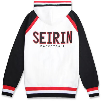 Anime Kuroko No Basuke SEIRIN Kagami Taiga Tetsuya chaqueta de baloncesto con capucha Jersey deportes al aire libre sudadera uniforme Cosplay