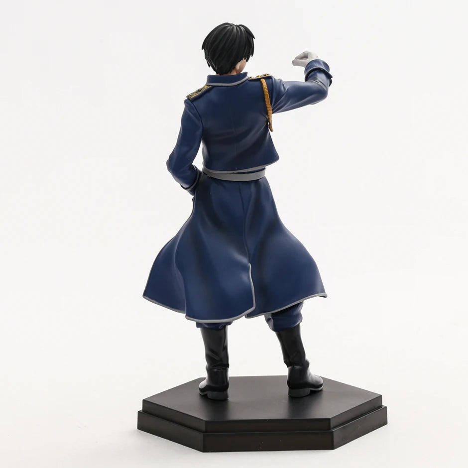 Figura Alquimista Fullmetal de 17 cm | Figuras detalladas de POP UP PARADE de Roy Mustang y Riza Hawkeye. Ideal para fanáticos y coleccionistas del anime.