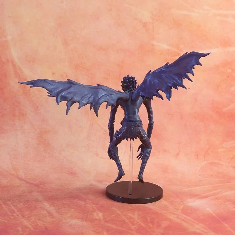 24cm Figurine Death Note | Figurine en PVC représentant Ryuk et Rem dans une pose dynamique. Parfaite pour la collection, avec un excellent niveau de détail, idéale comme décoration ou cadeau pour les fans de Death Note