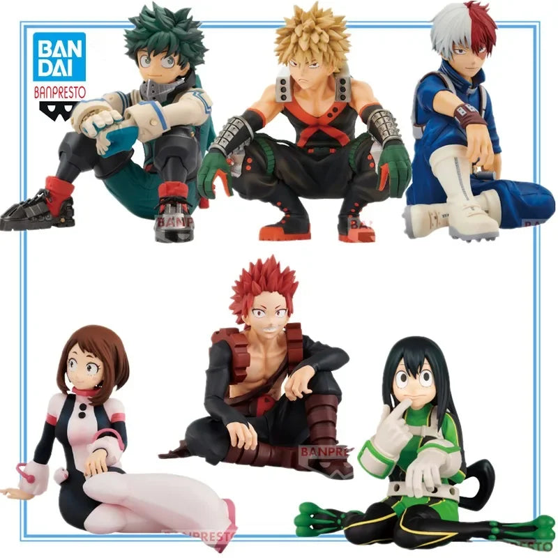 Figurines Banpresto My Hero Academia | Découvrez les figurines PVC des personnages de l'anime. Parfaites pour les collectionneurs et les fans de l'anime, ces modèles détaillés ajoutent une touche unique à votre collection