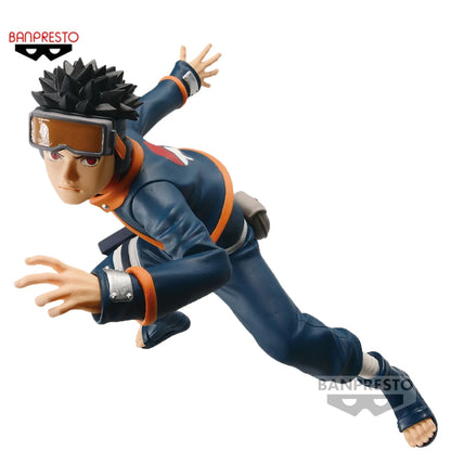 14cm Figurine Bandai Banpresto (édition Vibration Stars) - Naruto | Modèle d'action représentant Obito Uchiha, parfait comme décoration de bureau ou objet de collection. Idéal pour les fans d'anime et comme cadeau