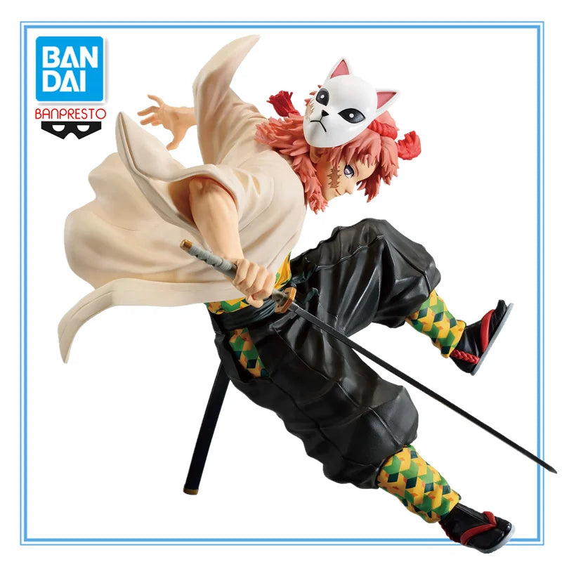 13cm Figurine BANDAI Banpresto Demon Slayer | Figurine d'action en PVC de Sabito, édition Vibration Stars. Modèle d'action collectible, parfait pour les fans de l'anime