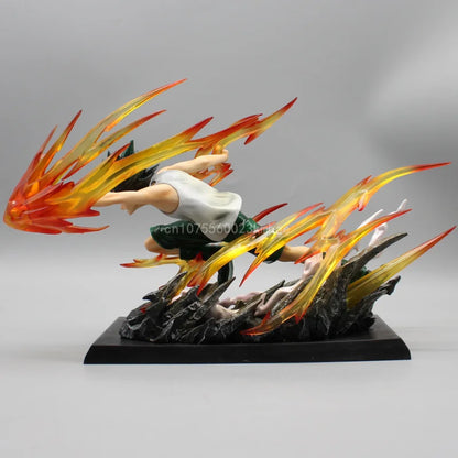 Figura Cazador x Cazador de 18 cm | Figura representativa de Killua Zoldyck y Gon Freecss, perfecta para coleccionistas y fans. Una gran opción como decoración o regalo de cumpleaños para los entusiastas del anime. 