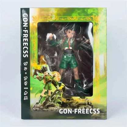 Figuras Hunter X Hunter de 28 cm | Gon Freecss y Killua Zoldyck. Estos modelos detallados son perfectos para los fanáticos del anime, un gran regalo o una pieza de colección. 