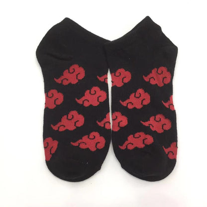 Chaussettes Naruto pour hommes et femmes : Naruto, Sasuke, Kakashi, Akatsuki. Respirantes, anti-transpiration, confortables, cadeau idéal