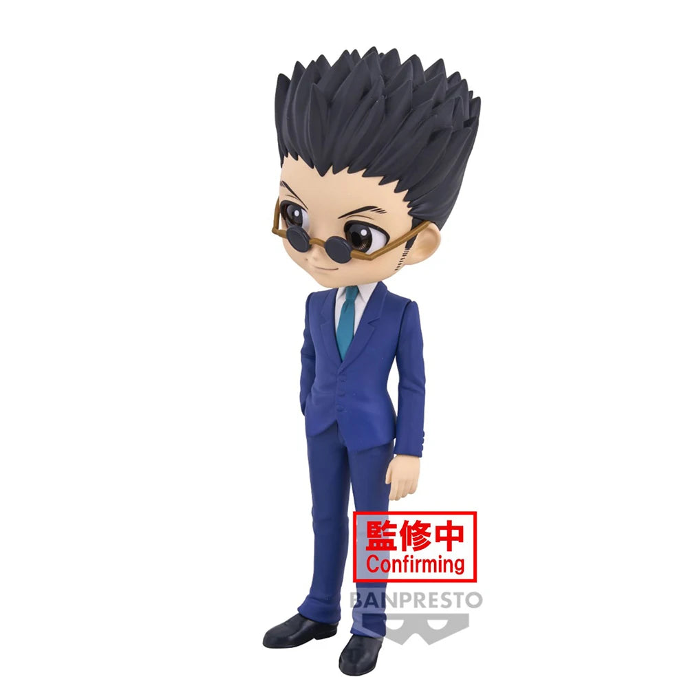 Figura Bandai Banpresto de 15 cm (versión Q Posket) Hunter x Hunter | Figura de acción original de Leorio Paradinaito. Un gran artículo coleccionable y decorativo para la oficina. Ideal como regalo para los fans del anime.