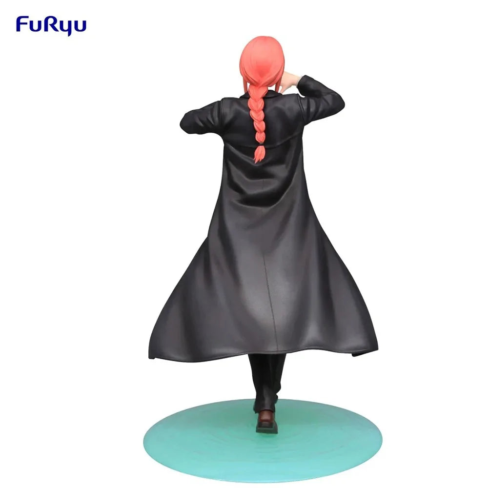 21cm Figurine originale FuRyu Chainsaw Man | Modèle d'action en PVC original de Makima, idéal pour les collectionneurs et comme cadeau pour enfants