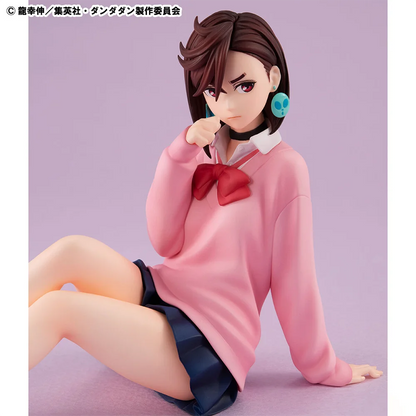 9cm Figurine officielle Megahouse G.E.M. DAN DA DAN | Figurine Q Version représentant Ayase Momo. Un modèle en PVC parfait pour les collectionneurs et fans de l'anime