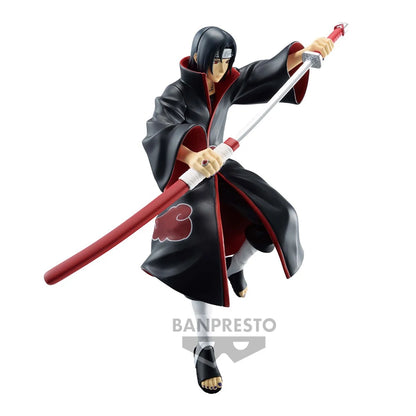 16cm Figurine Bandai Banpresto Naruto | Modèle d'action animé de Uchiha Itachi, ornement de collection en PVC. Un excellent cadeau pour les fans de Naruto et les enfants