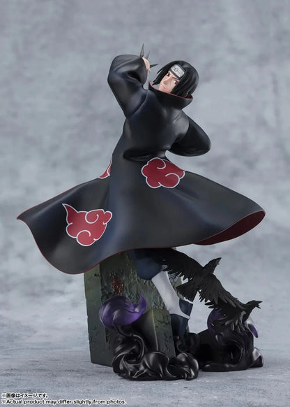 22cm Figurine en édition limitée Bandai Figuart Zero - Uchiha Itachi (Naruto Shippuden) | Figurine "Chou Gekisen: The Light & Dark of the Mangekyo Sharingan". Modèle de collection rare, parfait comme cadeau ou objet décoratif pour les fans d'anime