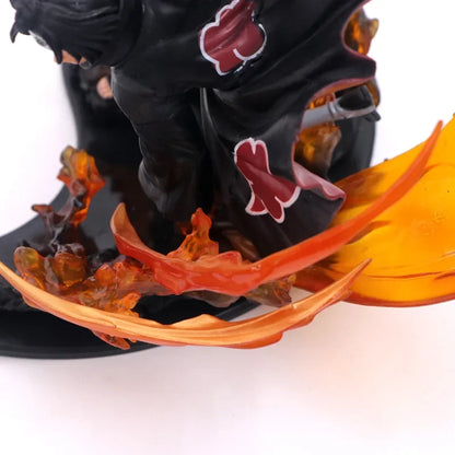 Figurine d'action en Duo Sasuke vs Itachi mode Susanô Modèle de collection, décoration d'intérieur unique, parfait comme cadeau pour les fans d'anime