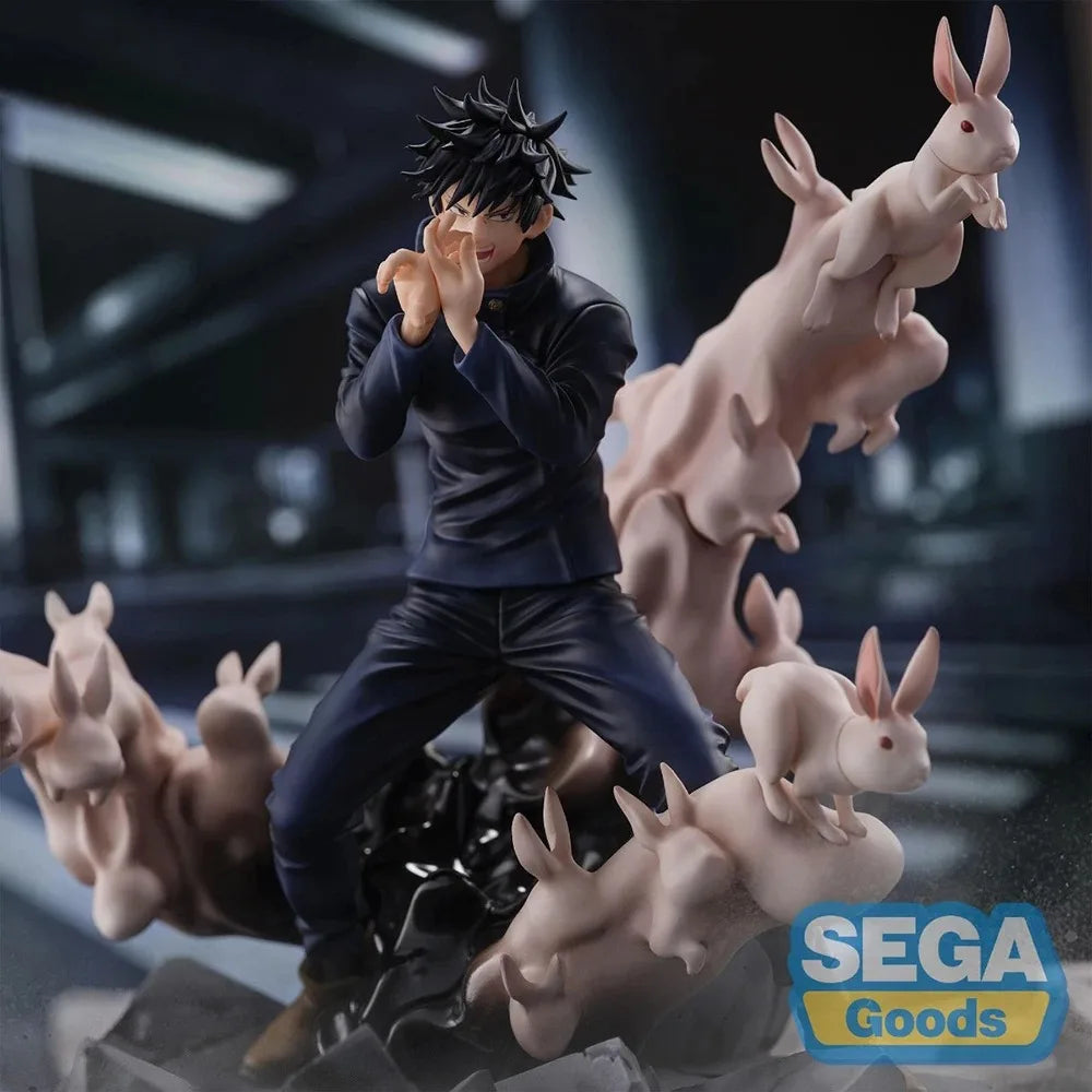 19cm Figurine Originale Genuine SEGA Jujutsu Kaisen | Figurine de Fushiguro Megumi en action, fabriquée par SEGA. Statue en PVC idéale pour les collectionneurs et comme cadeau