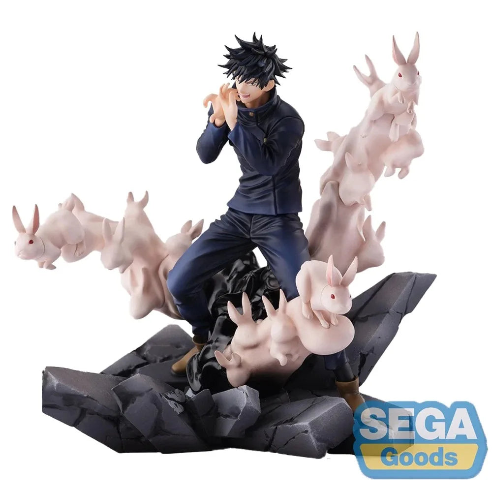 19cm Figurine Originale Genuine SEGA Jujutsu Kaisen | Figurine de Fushiguro Megumi en action, fabriquée par SEGA. Statue en PVC idéale pour les collectionneurs et comme cadeau