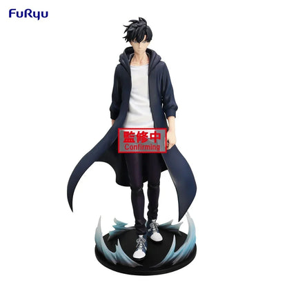 Figura Furyu de 21 cm nivelación individual | Figura de acción original en PVC de Sung Jin-woo, inspirada en el anime Solo Leveling. Perfecto para coleccionistas y como regalo.