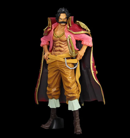 23cm Figurine One Piece | Figurine Gol D. Roger de One Piece, de la série GK Haute Qualité. Modèle de décoration de bureau, cette statue en PVC est un excellent objet de collection et un cadeau parfait pour les fans de l’univers de One Piece