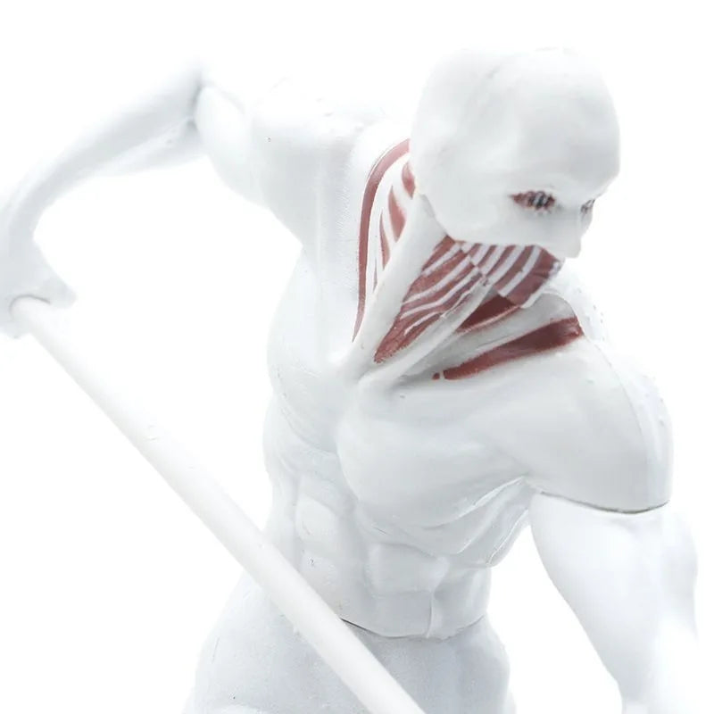 16cm Figurine Attack on Titan | Figurine détaillée du Titan Marteau en posture imposante, inspirée de Attack on Titan. Idéale comme modèle de collection ou cadeau pour les fans de l'anime.