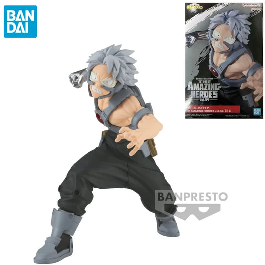 13cm My Hero Academia Figure | Add this original Bandai figure of Tetsutetsu to your collection. A perfect gift for collectors and fans of the anime.